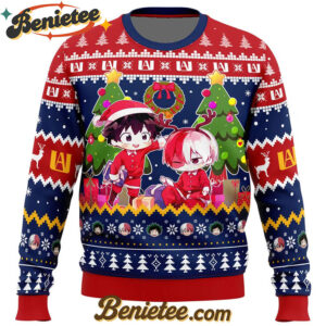 Christmas Midorya Shoto MHA Ugly Christmas Sweater