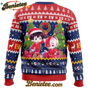 Christmas Midorya Shoto MHA Ugly Christmas Sweater