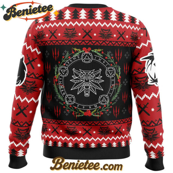 Christmas Monster The Witcher Ugly Christmas Sweater