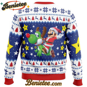 Christmas Odyssey Mario Bros. Ugly Christmas Sweater