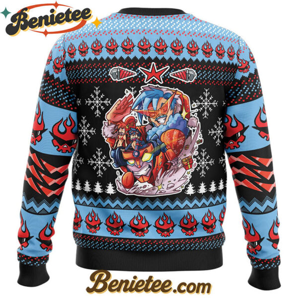 Christmas Party Tengen Toppa Gurren Lagann Ugly Christmas Sweater