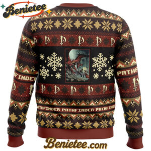 Christmas Pathfinder Board Games Ugly Christmas Sweater