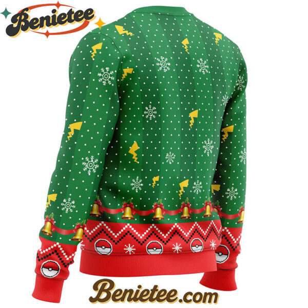 Christmas Pikachu Pokemon Ugly Christmas Sweater