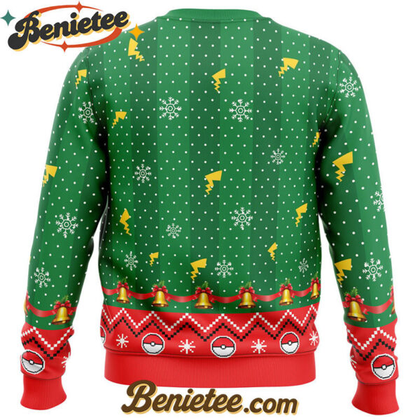 Christmas Pikachu Pokemon Ugly Christmas Sweater