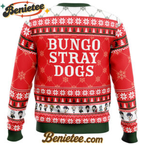 Christmas Power House Bungou Stray Dogs Ugly Christmas Sweater