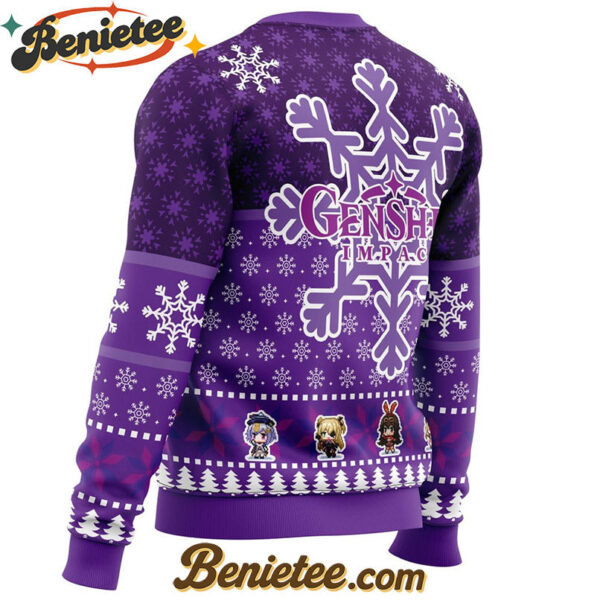 Christmas Quest Genshin Impact Ugly Christmas Sweater