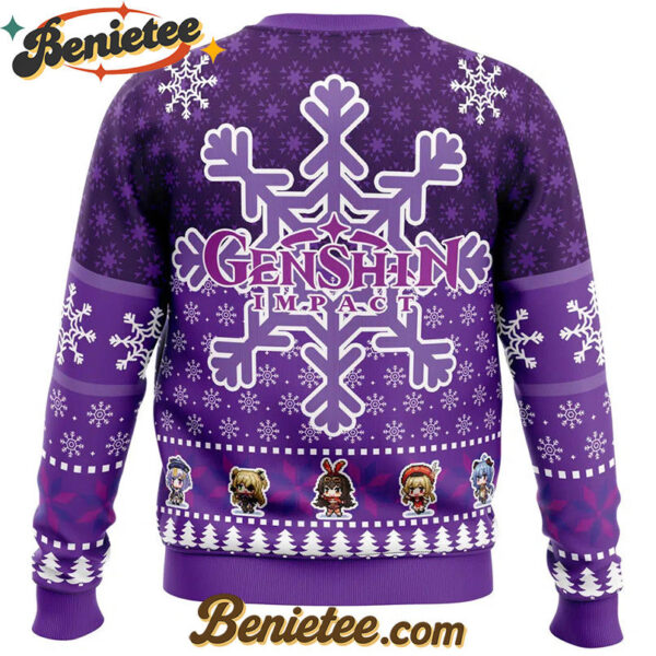 Christmas Quest Genshin Impact Ugly Christmas Sweater