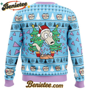 Christmas Rocko Rocko's Modern Life Ugly Christmas Sweater