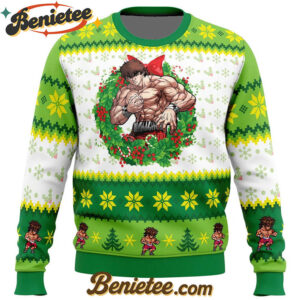 Christmas Season Baki Ugly Christmas Sweater