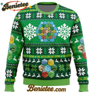 Christmas Settlers of Catan Board Games Ugly Christmas Sweater