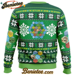 Christmas Settlers of Catan Board Games Ugly Christmas Sweater