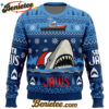 Christmas Shark Santa Jaws Ugly Christmas Sweater