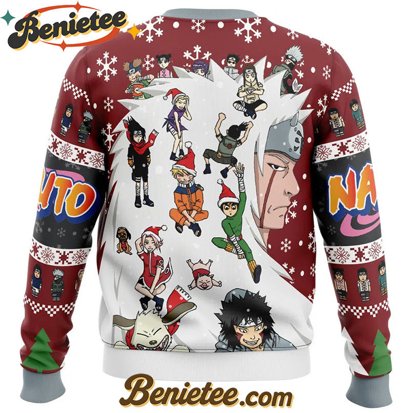 Christmas Shippuden Characters Shippuden Ugly Christmas Sweater