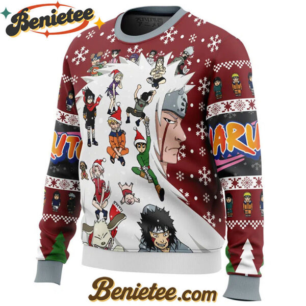Christmas Shippuden Characters Shippuden Ugly Christmas Sweater
