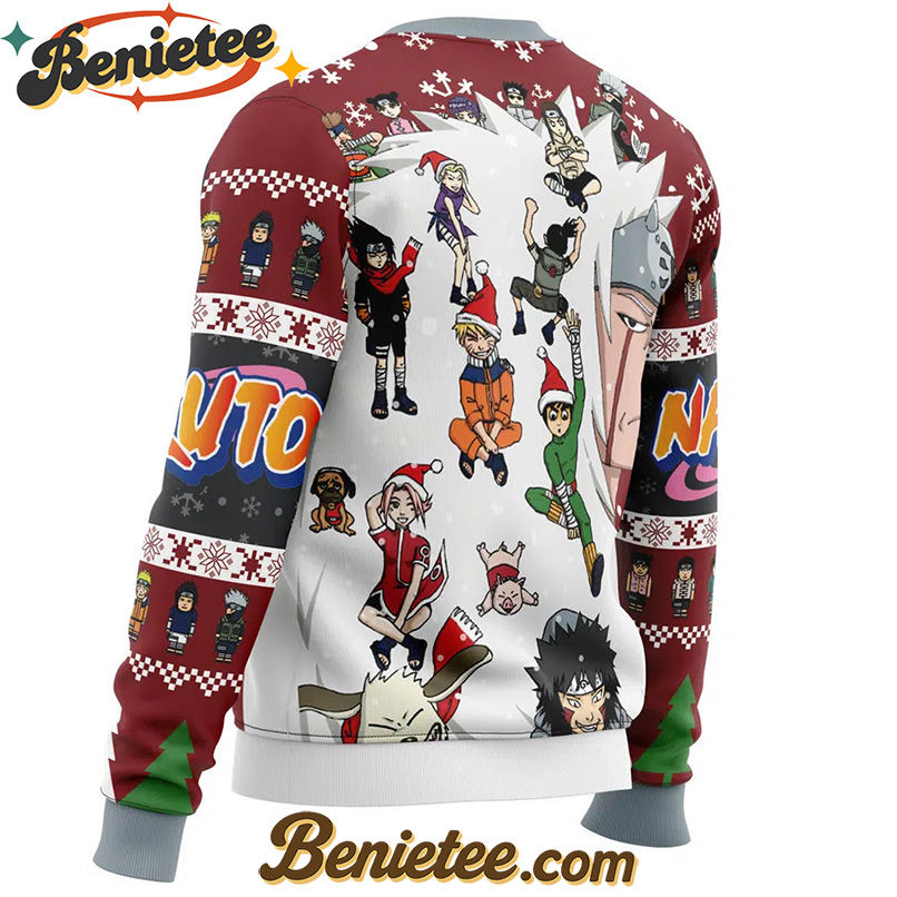 Christmas Shippuden Characters Shippuden Ugly Christmas Sweater
