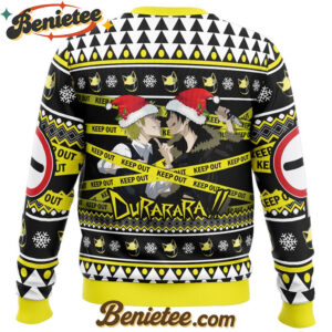 Christmas Shizuo and Izaya Durarara!! Ugly Christmas Sweater