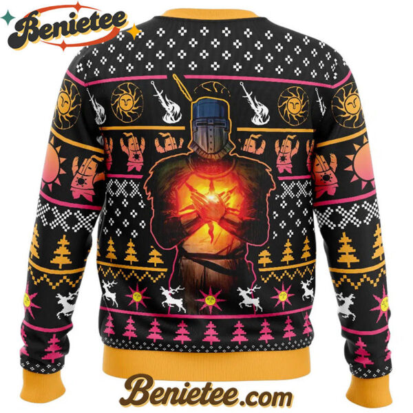 Christmas Solaire Dark Souls Ugly Christmas Sweater