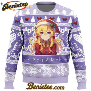 Christmas Soldier Violet Evergarden Ugly Christmas Sweater