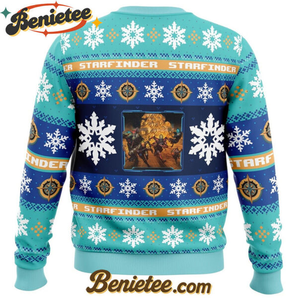 Christmas Starfinder Board Games Ugly Christmas Sweater