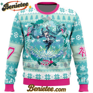 Christmas Symphony Hatsune Miku Ugly Christmas Sweater