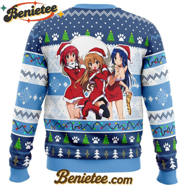 Christmas Taiga, Minori and Ami Toradora Ugly Christmas Sweater