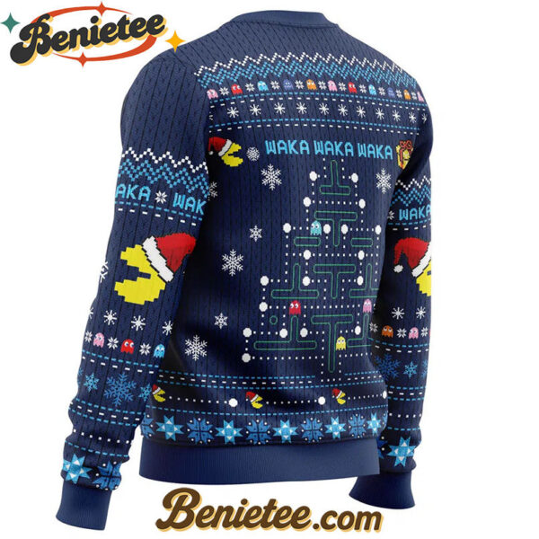 Christmas Tree Pac-Man Christmas Sweater