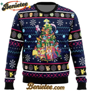 Christmas Tree Pokemon Ugly Christmas Sweater