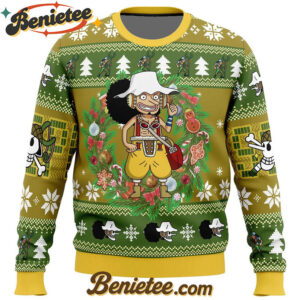 Christmas Usopp One Piece Ugly Christmas Sweater