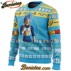 Christmas Vegeta Dragon Ball Z Ugly Christmas Sweater