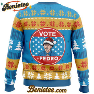 Christmas Vote Napoleon Dynamite Ugly Christmas Sweater