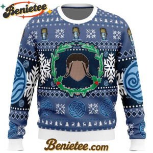Christmas Waterbenders Avatar The Last Airbender Ugly Christmas Sweater