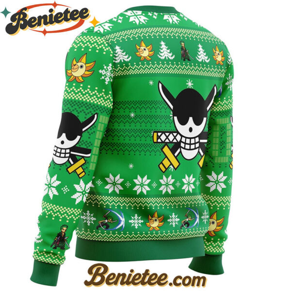 Christmas Zoro One Piece Ugly Christmas Sweater