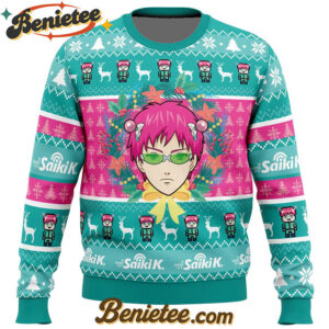 Christmas at School Saiki Kusuo no Psi-nan Ugly Christmas Sweater