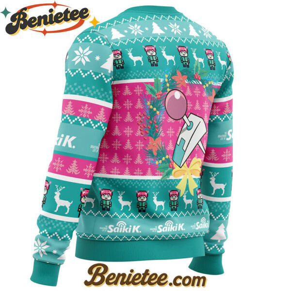 Christmas at School Saiki Kusuo no Psi-nan Ugly Christmas Sweater