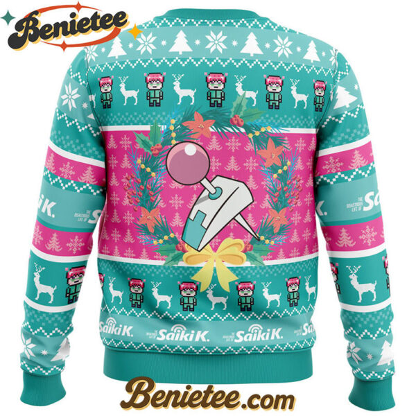 Christmas at School Saiki Kusuo no Psi-nan Ugly Christmas Sweater