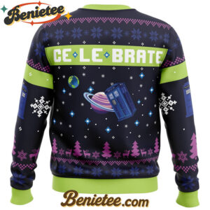 Christmas in Gallifrey Doctor Who Ugly Christmas Sweater