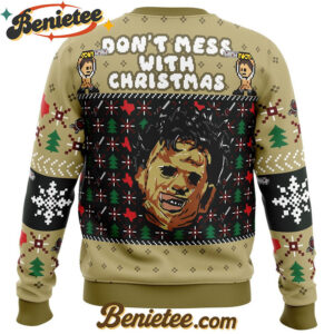 Christmas in Texas Leatherface Ugly Christmas Sweater