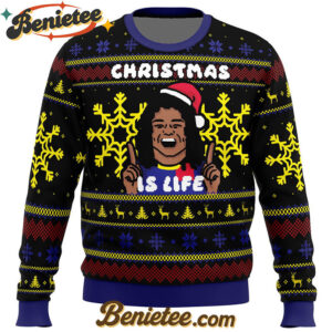 Christmas is Life Dani Rojas Ugly Christmas Sweater