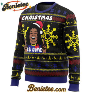 Christmas is Life Dani Rojas Ugly Christmas Sweater