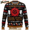 Christmas with the Winchesters Supernatural Ugly Christmas Sweater