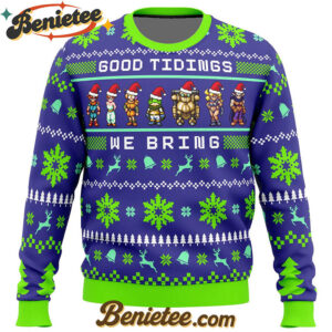 Chrono Trigger Good Tidings We Bring Ugly Christmas Sweater