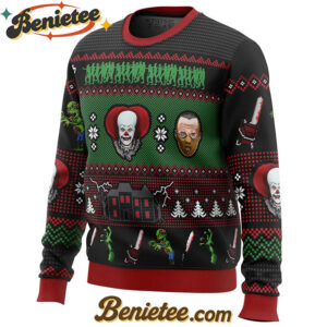 Classic Horror Christmas Ugly Christmas Sweater