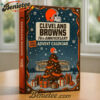 Cleveland Browns 79th Anniversary Advent Calendar 2025 Christmas Gift, Christmas Idea, Christmas Countdown Advent Calendar Gift Box with 24 Acrylic Ornaments