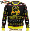Cobra Kai Sweep The Leg Karate Kid Ugly Christmas Sweater
