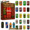 Coca Cola Pepsi Soda Advent Calendar 2025, Christmas Countdown Advent Calendar Gift Box with 24 Acrylic Ornaments