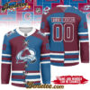 Colorado Avalanche - Premium NHL Personalized Split Color Hockey Jersey