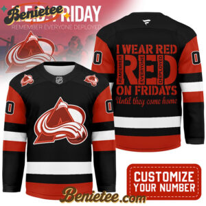 Colorado Avalanche - Premium NHL Red Friday Hockey Jersey