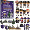 Colorado Rockies 32nd Anniversary Advent Calendar 2025, Christmas Countdown Advent Calendar Gift Box with 24 Acrylic Ornaments