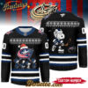 Columbus Blue Jackets - Premium NHL Peanuts Snoopy Hockey Jersey Ver 2
