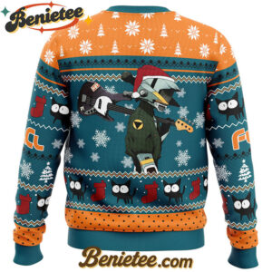 Cool Guitar Canti Fooly Cooly FLCL Ugly Christmas Sweater